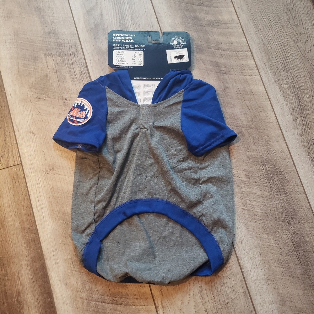 Doggie nwt ny mets hoodie shirt size large - Picture 5 of 6